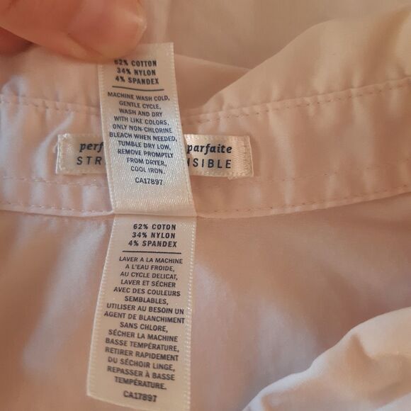 Old Navy Perfect Fit Pink Button Down Shirt XXL - Picture 6 of 8